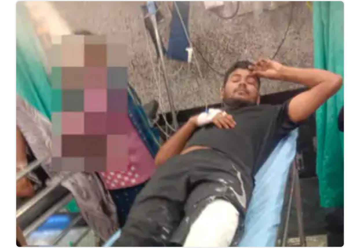 UP में BJP नेता के हत्यारे का एनकाउंटर , थानेदार के बुलेटप्रूफ जैकेट में घुसी गोली