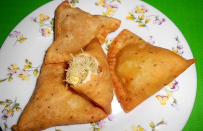 चाइनीज नूडल्स समोसा