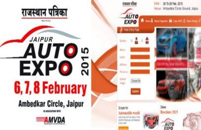 Jaipur Auto Expo 2015 काउंटडाउन स्टार्ट