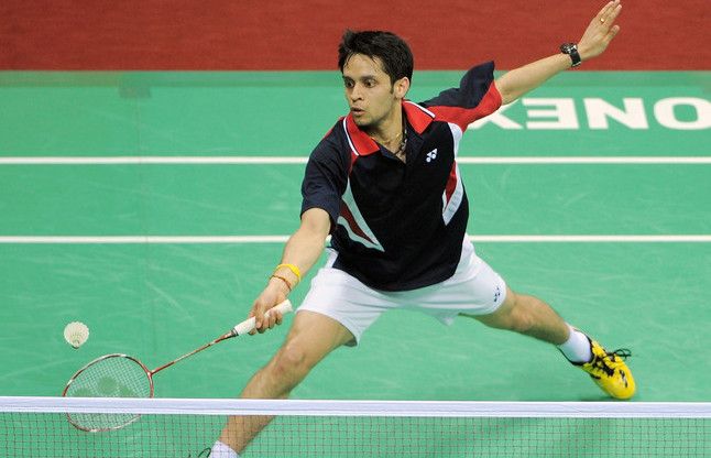 P kashyap दूसरे दौर में जीते कश्यप