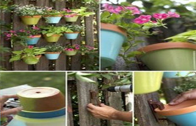 garden टूटे गमलों से करें बागवानी