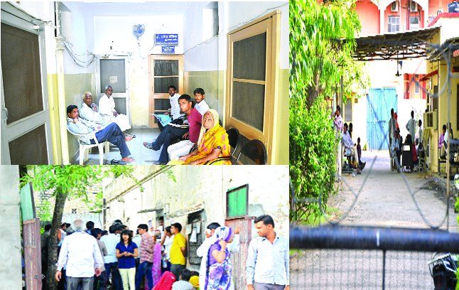 Government medical colleges सरकारी मकान में चल रही डॉक्टरों की