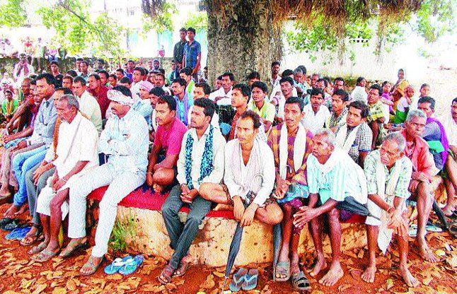 land ग्रामीणों ने कहा, स्टील प्लांट को नहीं देंगे जमीन