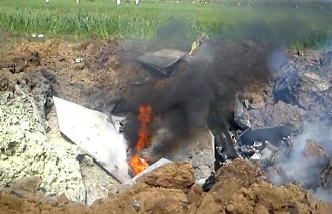 fighter pkane jaguar crashed एयरफोर्स का फाइटर प्लेन 'जैगुआर' क्रैश, जांच के आदेश
