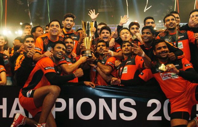 U mumba यू मुम्बा बना प्रो कबड्डी चैम्पियन, बुल्स को दी मात