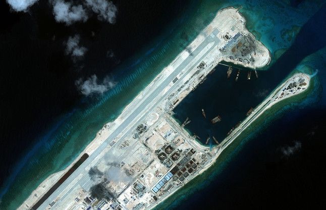 south china sea दक्षिणी चीन सागर विवाद, चीन ने लड़ाकू विमानों की तैनाती की