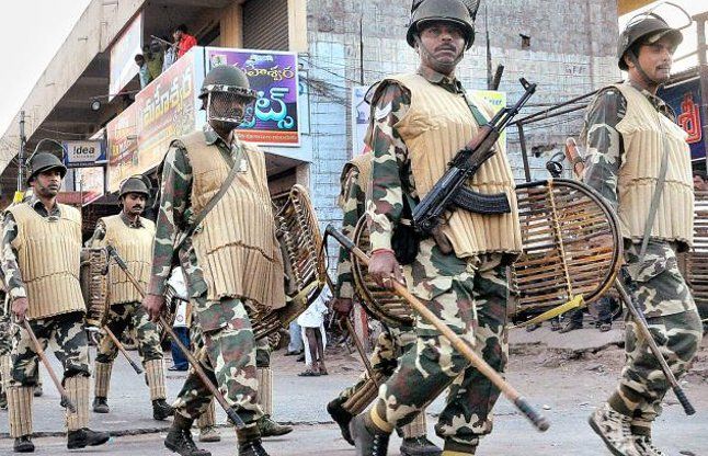 paramilitary forces पंजाब चुनाव सुरक्षा: अर्धसैनिक बलों की 95 कंपनियां तैनात