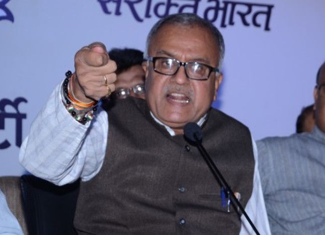 bjp meeting देश के अच्छे दिन आए या नहीं, BJP के अच्छे दिन आ गए- नंदकुमार सिंह चौहान