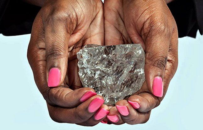 Worlds Second Largest Diamond Found In Botswana Mine अफ र क क इस द श म म ल द न य क द सर सबस बड ह र Patrika News