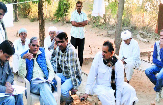 Jalore photo बिश्नोई के घर भी खंगाले कागजात