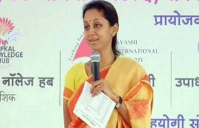 Supriya Sule NCP लीडर ने कहा- नौटंकी है शिवसेना-भाजपा के बीच का संघर्ष