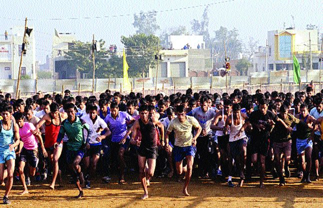 bharatpur जोश, जुनून, उत्साह व उम्मीद की दौड़