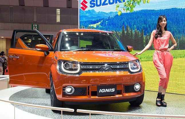 Maruti ignis ऑटो एक्सपो 2016: भारत आई मारूति की बहुप्रतीक्षित कार, इग्निस