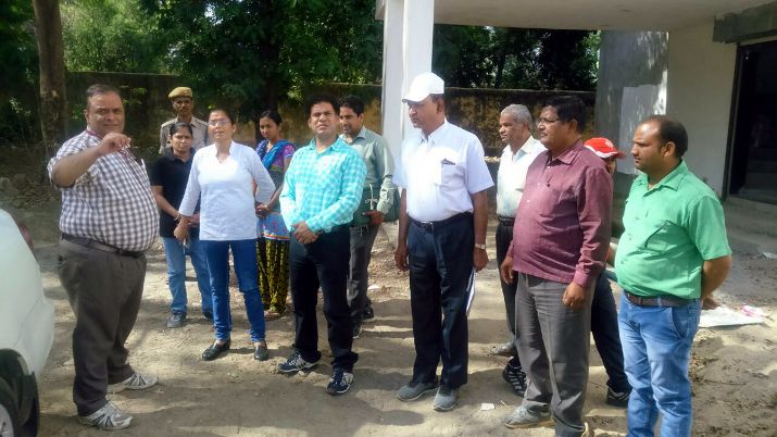 rajgarah बंद जिम को देख भड़के खेल सचिव, जताई नाराजगी