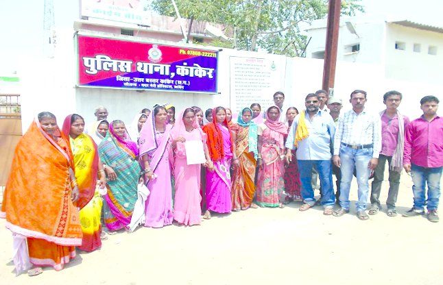 Kanker news चोर की करतूत, मंदिर से पार कर दिया कीमती भगवान की मूर्ति