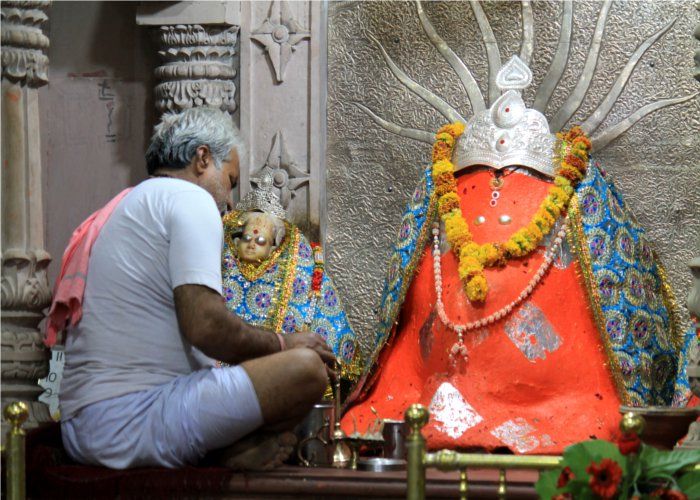 salkanpur devi dham नवरात्र में इस मंदिर तक जरूर आता है बाघ, पार्वती का अवतार है यह देवी