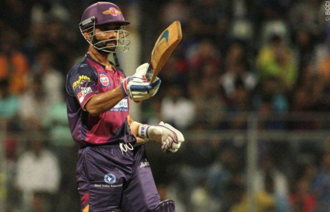 Rohit-Dhoni IPL-9: रहाणे ने छक्का लगाकर दिलाई पुणे को शानदार जीत