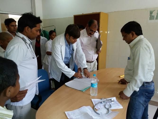 medical college MCI की तीन सदस्यीय टीम ने किया मेडिकल कॉलेज का दौरा