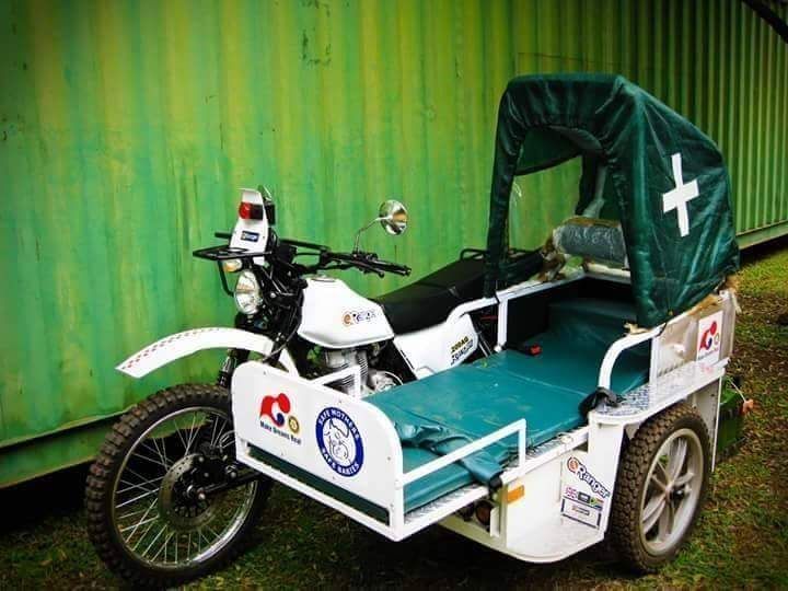 motor cycle ambulance गलियों के शहर काशी में दौड़ेगी मोटर साईकिल एंबुलेंस
