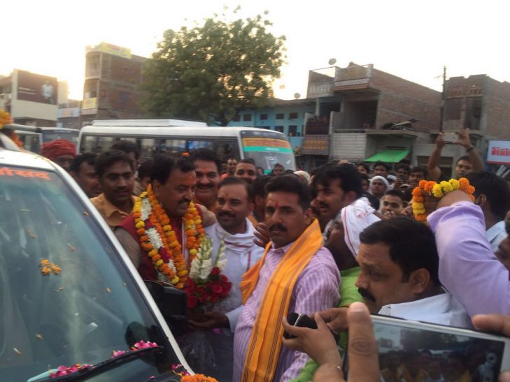 up bjp president said ram our faith, development a बनारस पहुंचे भाजपा प्रदेश अध्यक्ष बोले, राम मेरी आस्था-विकास मुद्दा