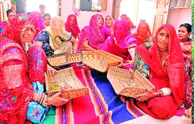 Jalore photo सावों की सीजन, गूंजने लगे विवाह गीत