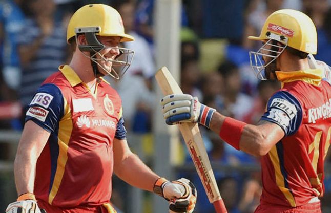 Ipl 9 Virat Kohli Ab De Villiers Quinton De Kock Shatter Records In Bengaluru Dd न Rcb क हर य एब नह त ड प ए सहव ग क र क र ड फ र भ बन य र क र ड स