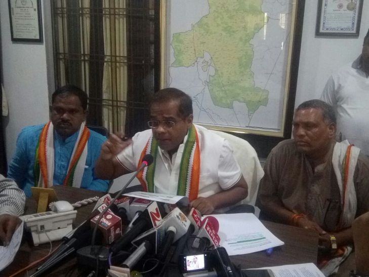 amit jogi press confrence अमित जोगी बोले - बोनस का पता नहीं, समर्थन मूल्य भी नहीं मिला