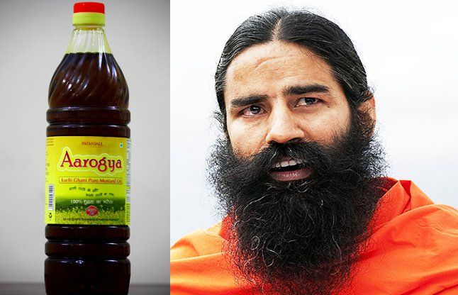 Controversy On Baba Ramdev Patanjali Mustard Oil - पतंजलि आटा नूडल्स के बाद सरसों  तेल पर उठे सवाल | Patrika News