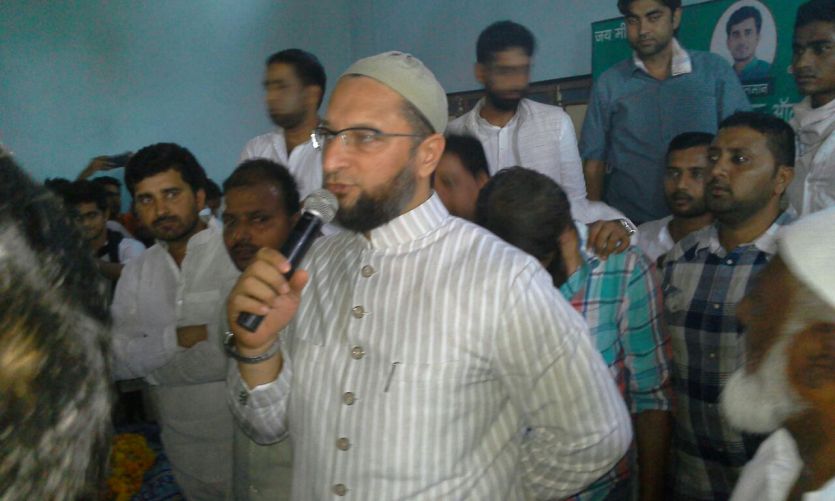 awaisi आजमगढ़ में ओवैसी को नो इंट्री, सीमा पर बढ़ी चौकसी