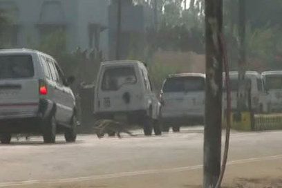 fallo garad मंत्री की सुरक्षा में चूक...पीछे रह गया फॉलोगार्ड