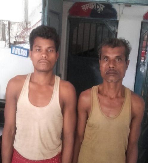 Accused in police custody KORBA के बालक की SURGUJA में दी गई थी नरबलि, पिता-पुत्र गिरफ्तार