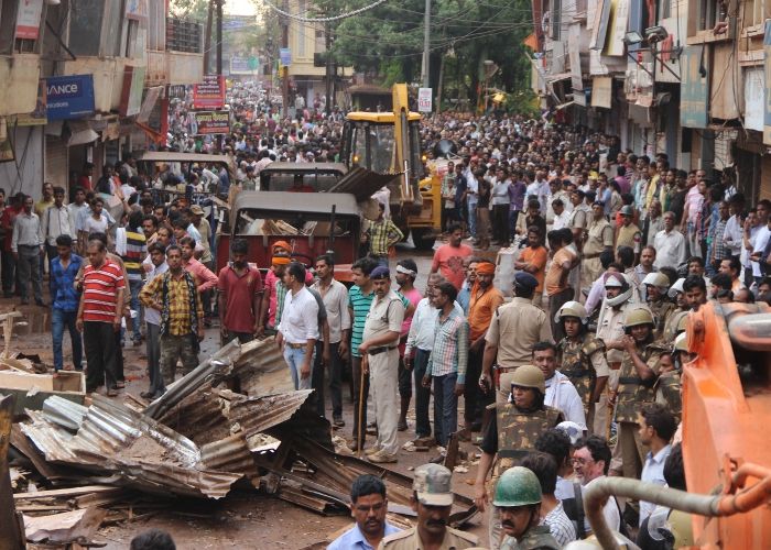 shivpuri 44 फीट होगी कोर्ट रोड की चौड़ाई