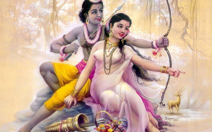 Lord Rama had Akptni vrit, had flown 16 thousand Sita ...