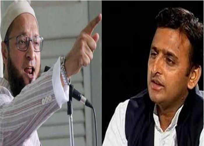 Asaduddin Owaisi and Akhilesh Yadav ओवैसी ने पूछा सीएम अखिलेश से मुस्लिमों से किए गए ये वादे क्यों नहीं हुए पूरे