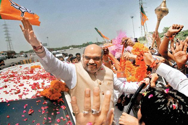 amit shah अमित शाह के स्वागत की तैयारियां तेज, भाजपामय होगा जौनपुर