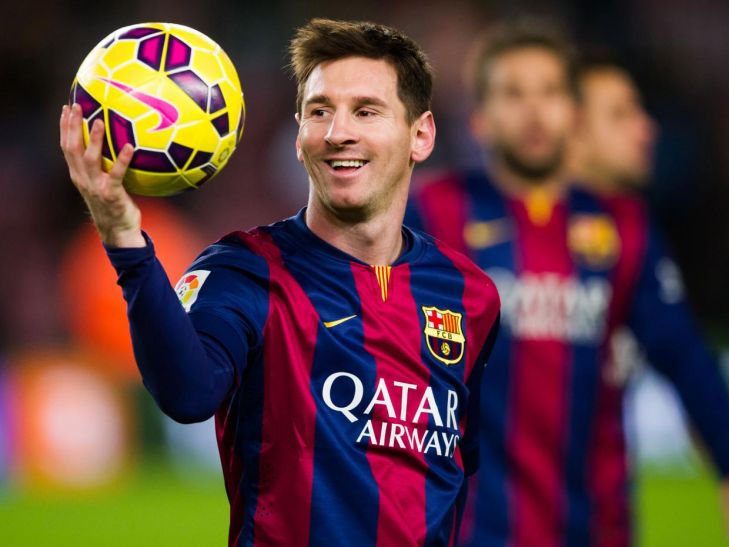 Lionel messi मेसी के डबल ने बार्सिलोना को दिलाई वेलेंशिया पर आसान जीत