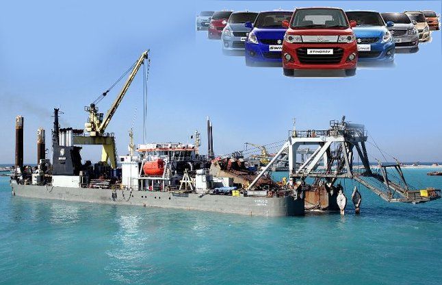 maruti-to-supply-cars-in-india-via-water-way