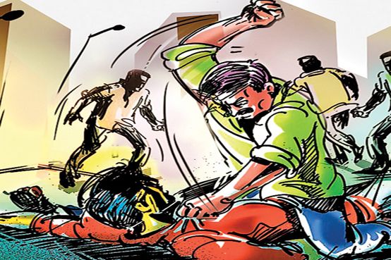 dabang havoc असामाजिक तत्वों ने एएसआई को बांस से जमकर पीटा