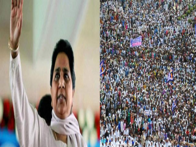 mayawati rally in azamgarh आजमगढ़ में आज दहाड़ेंगी मायावती, अपार जनसमर्थन का दावा