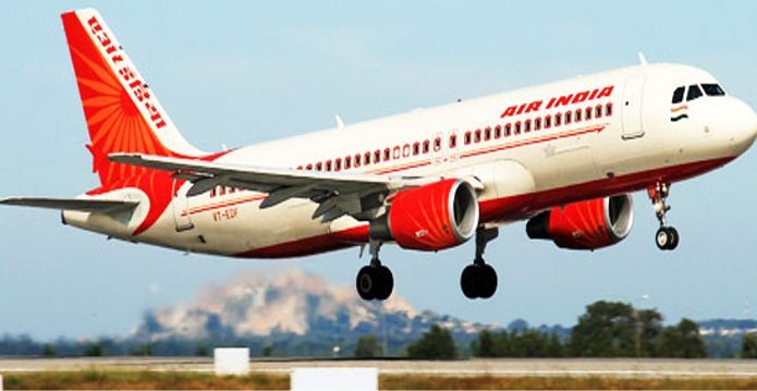 air india दिल्ली में कोहरा, दो घंटे देरी से आई फ्लाइट