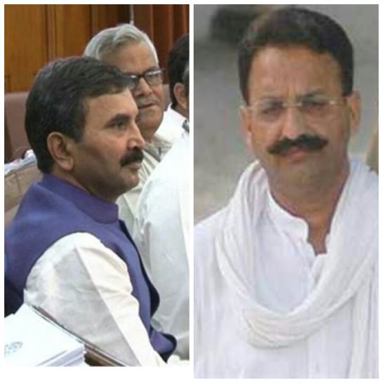 mokhtar and brijesh माफिया मोख्तार को झटका, बाहुबली बृजेश को राहत