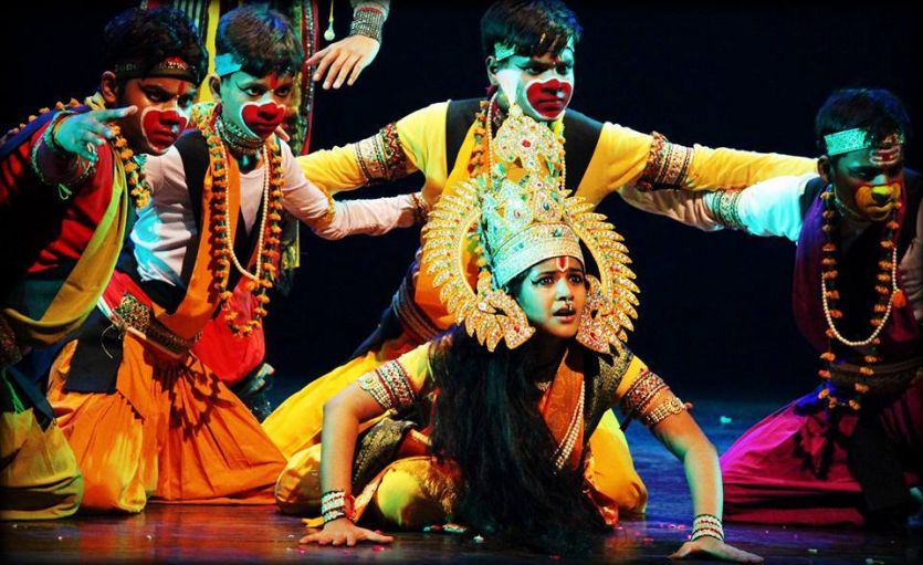 a girl play role of rama बनारस की बेटी, निराला के राम
