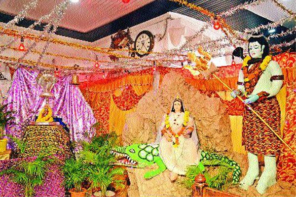 Uma-Sanjhi Festival Celebration In Mahakal Temple महाकाल में उमा सांझी महोत्सव, जयघोष के साथ शिव वंदना