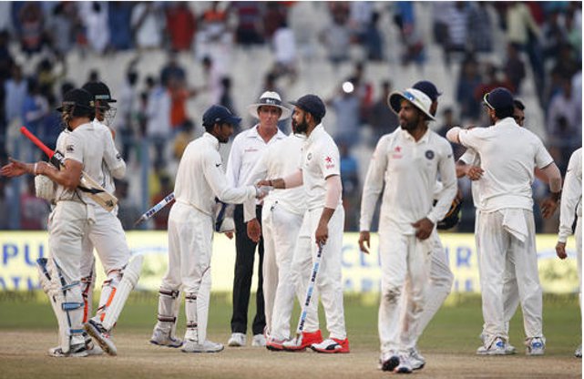 India Wins Kolkata Test, Becomes Number One photos India Wins Kolkata Test, Becomes Number One photos