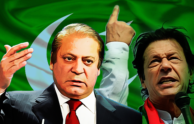 Imran Khan तहरीक-ए-इंसाफ ने नवाज को दी इस्लामाबाद पर कब्जा करने की धमकी