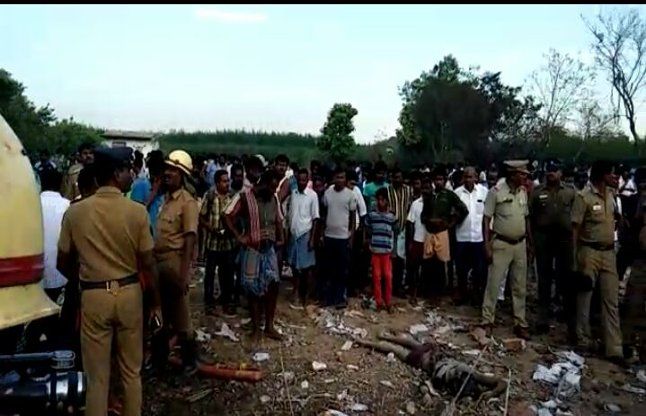 chennai पटाखा फैक्ट्री में धमाका, पांच की मौत