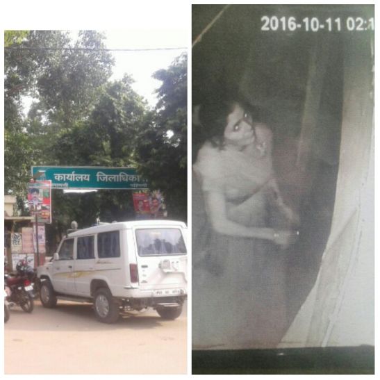 cc tv footage महिला चोर ने कर दी वाराणसी पुलिस की सर्जिकल स्ट्राइक