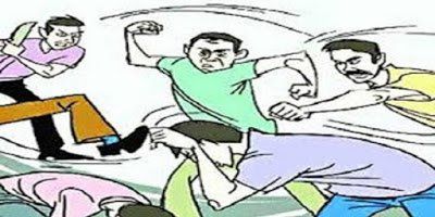 clash सेमरा में दो गुटों में संघर्ष, दुकानें बंद, दो घायल