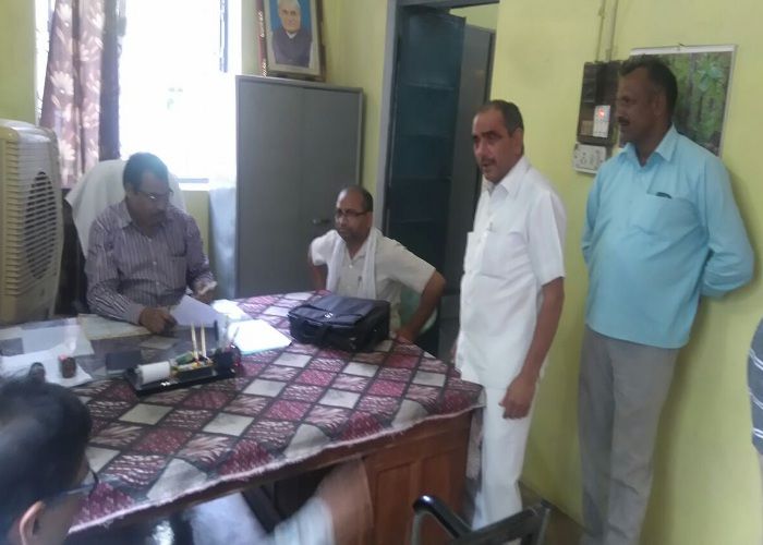 bhind निर्वाचन अधिकारी निलंबित