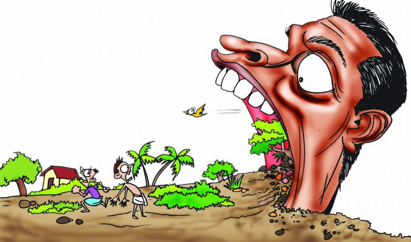 land mafia 50 लाख में भू-माफिया ने बेच दिया सरकारी रास्ता